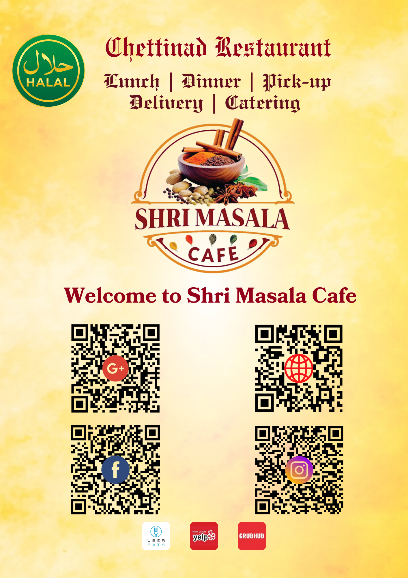 Menu Card Page 2
