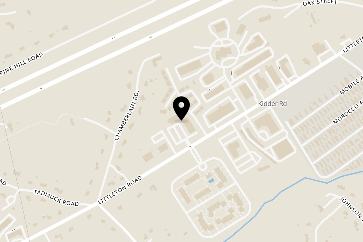 Map showing the location of Shri Masala Cafe Chettinad on 313 Littleton Rd unit 12 in Chelmsford